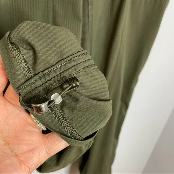 Lululemon Dance Studio Crop 25” Dark Olive Jogger Pants - Picture 9 of 11